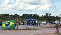 Interdição total da BR-364 no km 563 continua nesta quarta-feira (11) - Foto: Reprodução