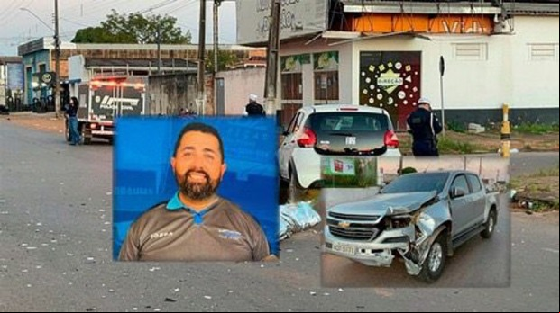 Empresário mo@1rre atropelado por dois veículos - VÍDEO